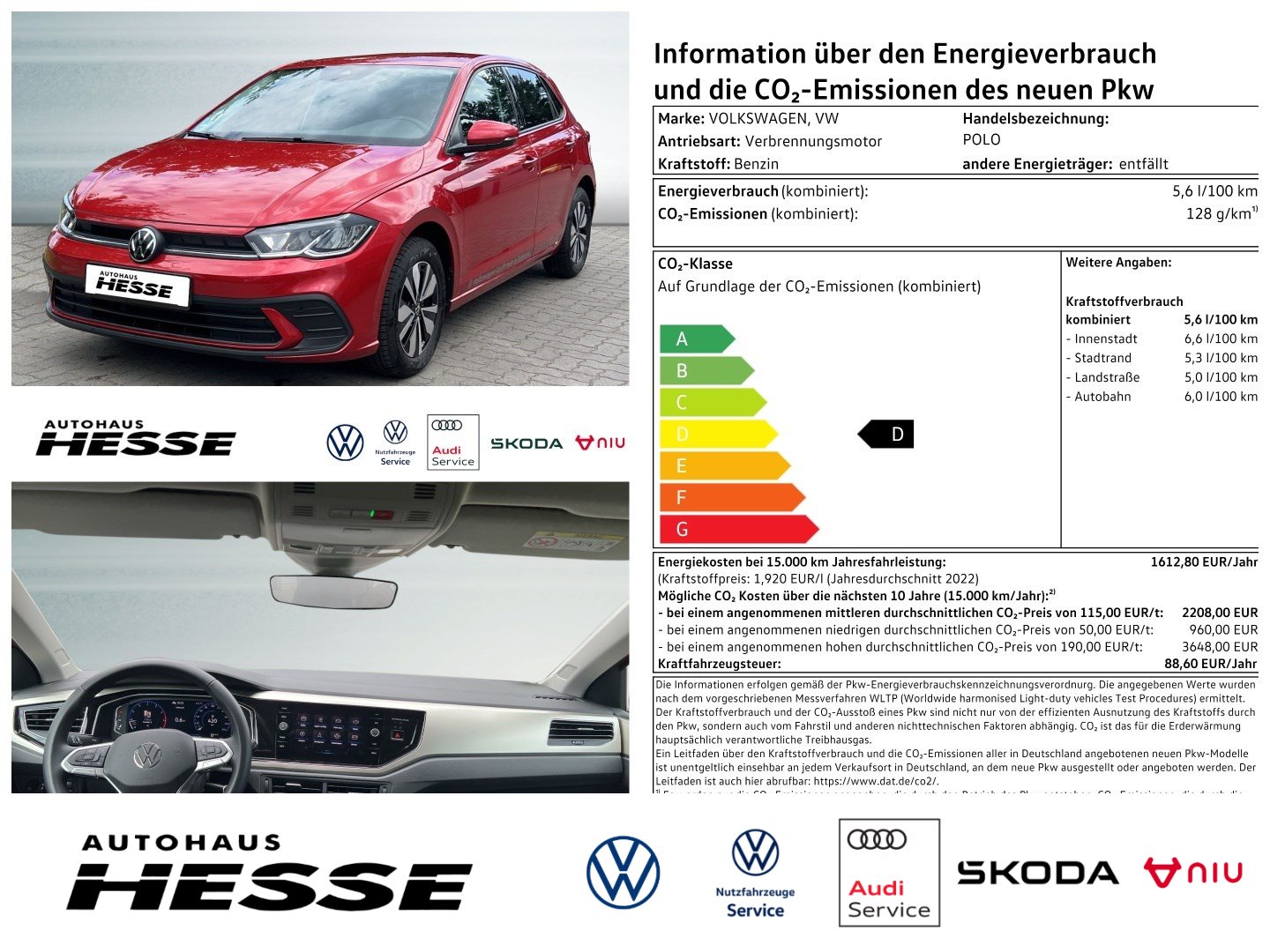 Volkswagen Polo 1.0 MPI Life, LED Lane Assist Tempomat