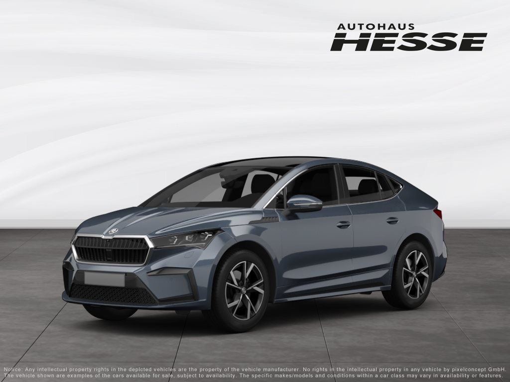 Skoda - ENYAQ Coupé 85, 20 Alu, AHK, LED, Navi, PDC v+h, beh. MFL, Wärmep., Kamera, Sitzhzg v_1