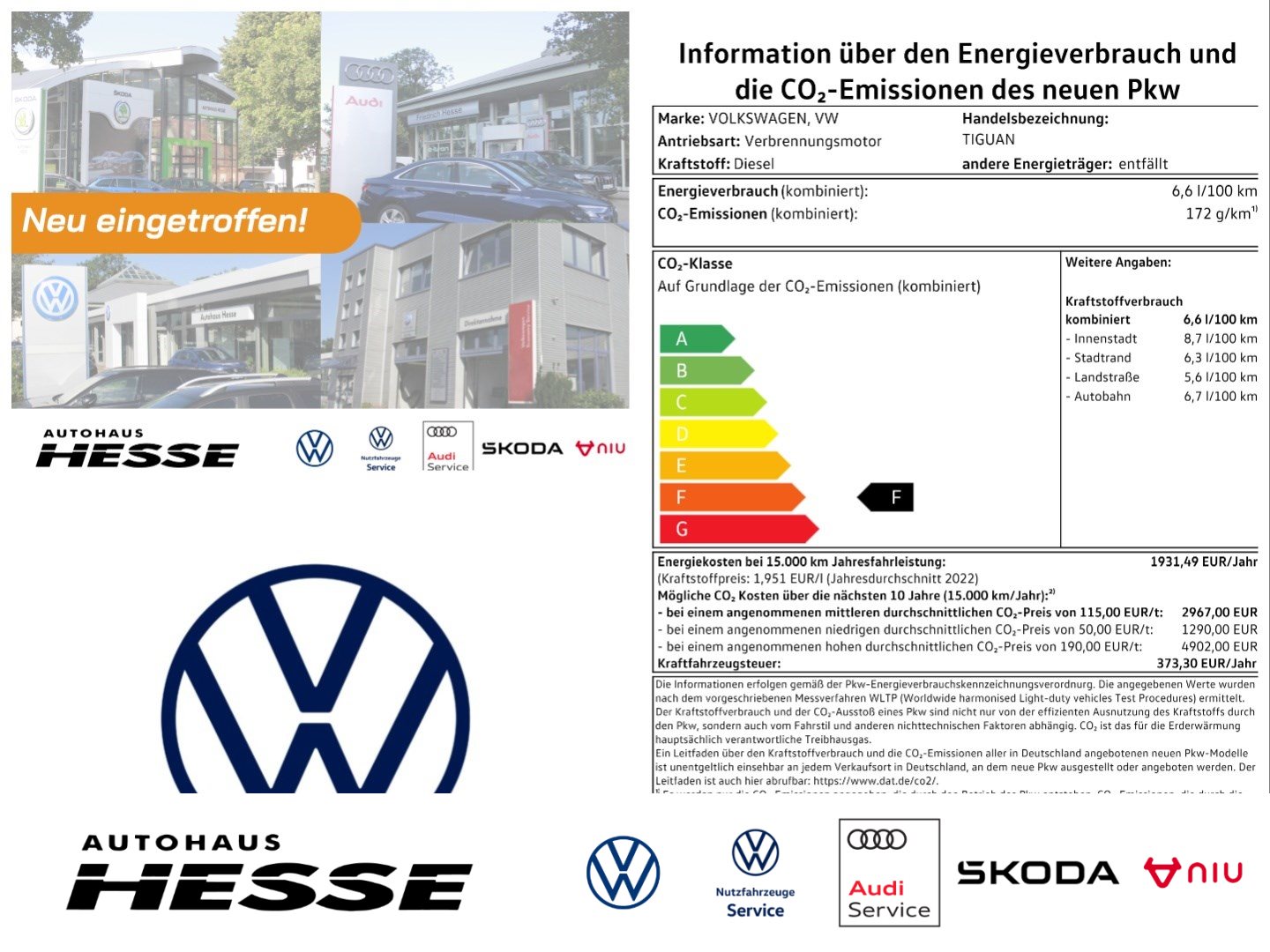Volkswagen Tiguan 2.0 TDI R-Line 4 Motion DSG, IQ-Light, Pano