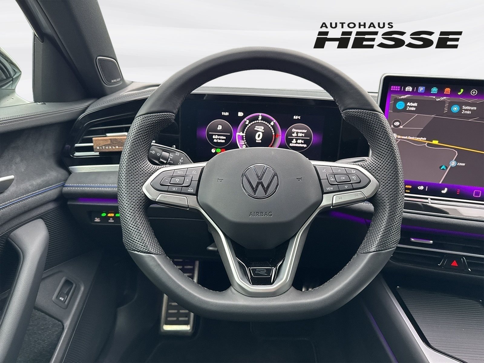 VW - Passat 2.0 TDI R-Line DSG, LED AHK Navi App-Connect_13