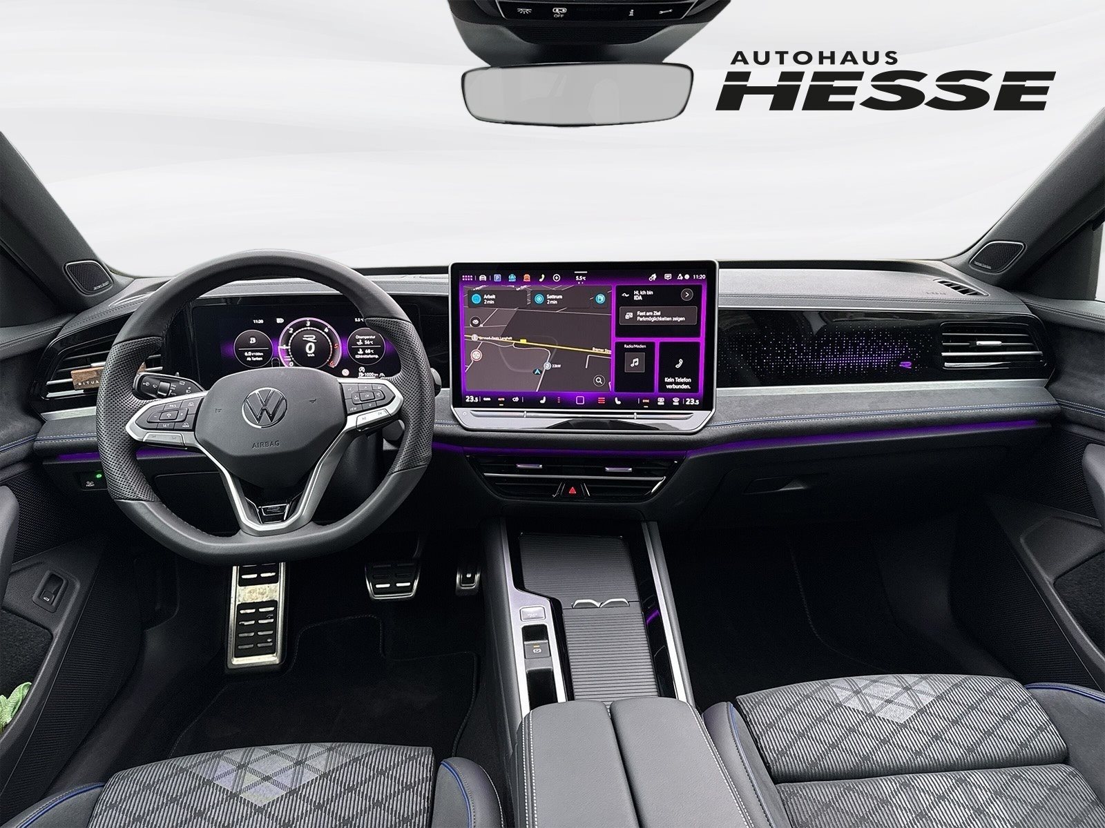 VW - Passat 2.0 TDI R-Line DSG, LED AHK Navi App-Connect_12