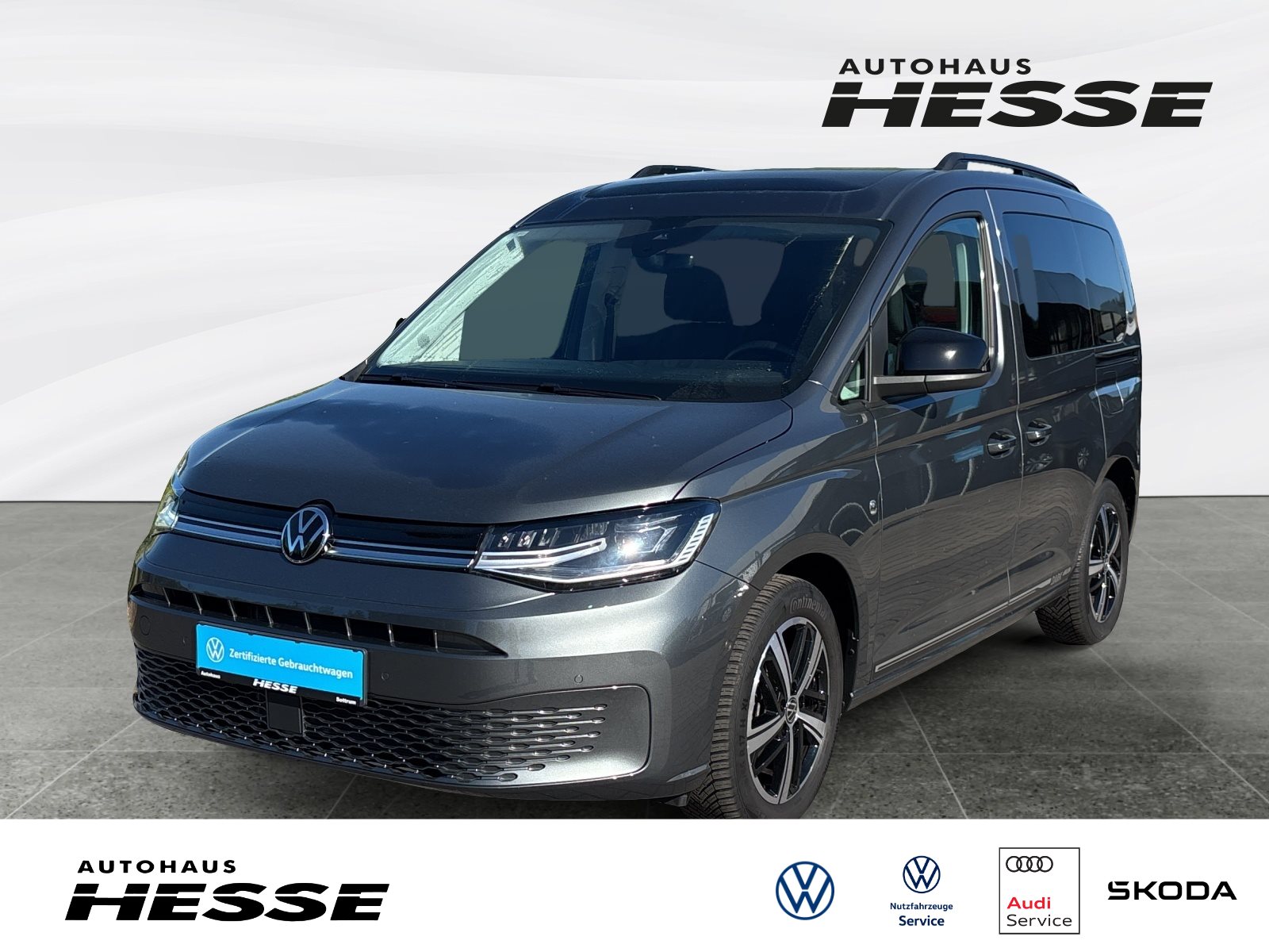 VW - Caddy 1.5 TSI Dark Label DSG AHK LED_1