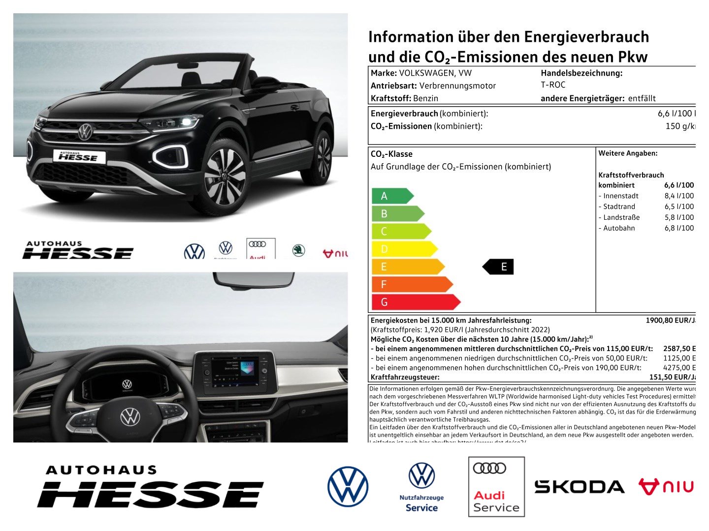 Volkswagen T-Roc Cabriolet 1.5 TSI Move AHK LED ACC