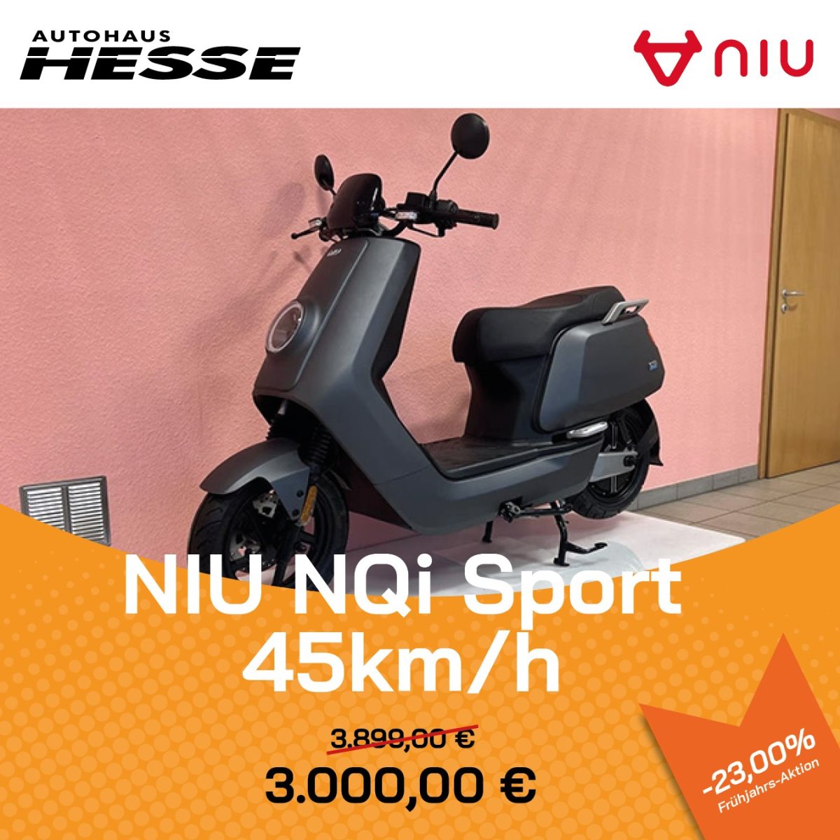 NIU NQi Sport 45km/h