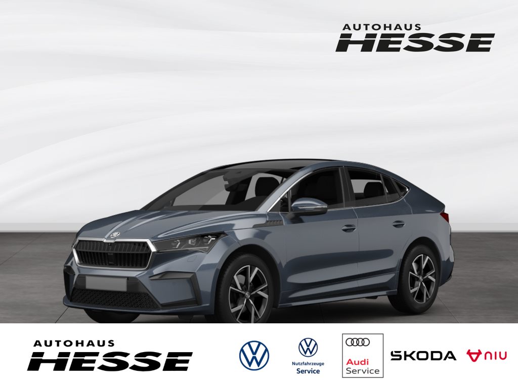 Skoda - ENYAQ Coupé 85, 20 Alu, AHK, LED, Navi, PDC v+h, beh. MFL, Wärmep., Kamera, Sitzhzg v_1