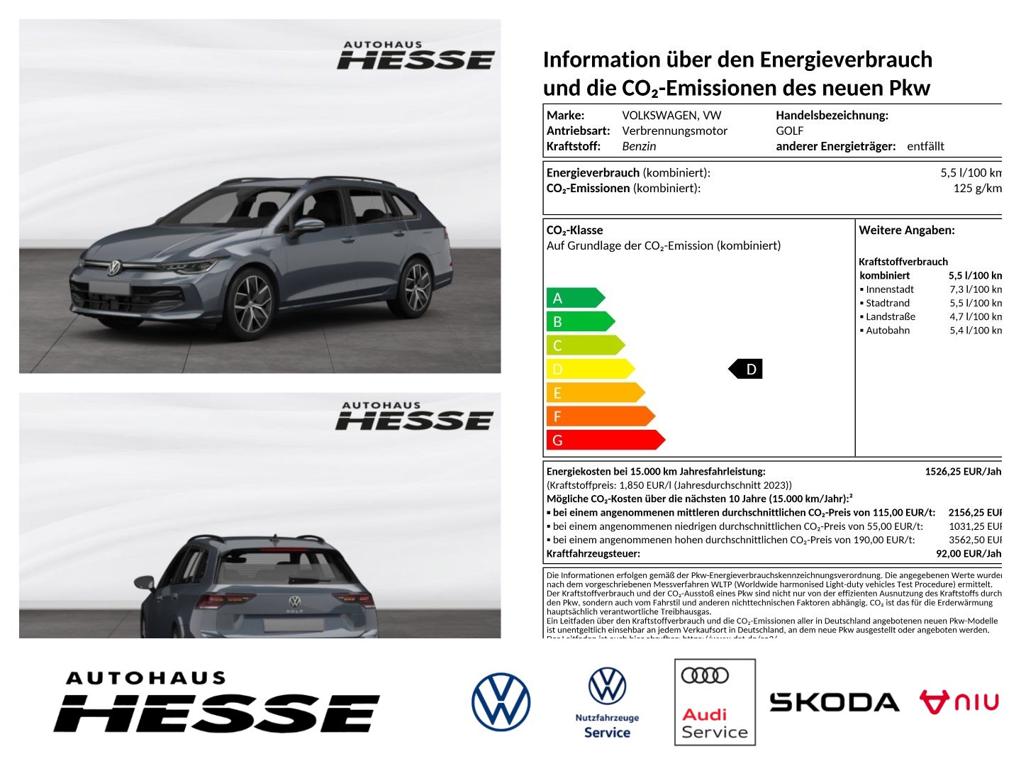 Volkswagen Golf Variant VIII 1.5 TSI Life, RFK LED App-Connect